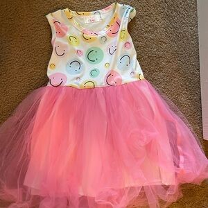 Mila and Rose 4T Happy Face Tutu Dress